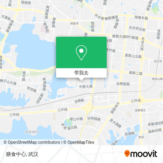 膳食中心地图
