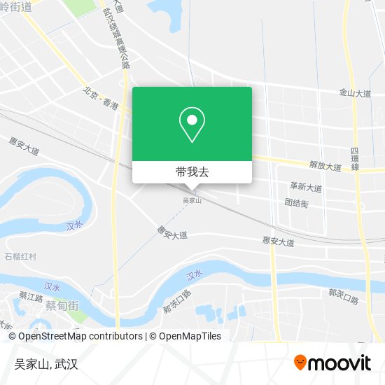 吴家山地图