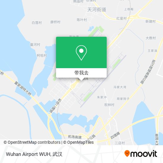 Wuhan Airport WUH地图