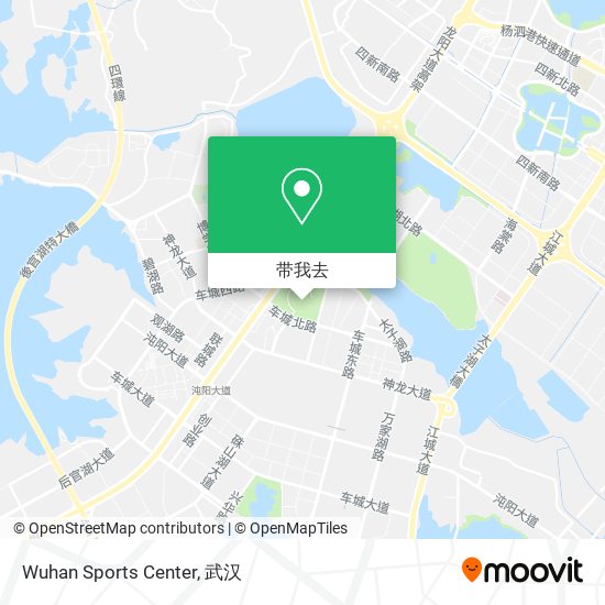 Wuhan Sports Center地图