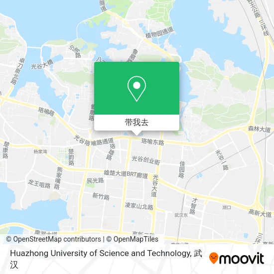 Huazhong University of Science and Technology地图