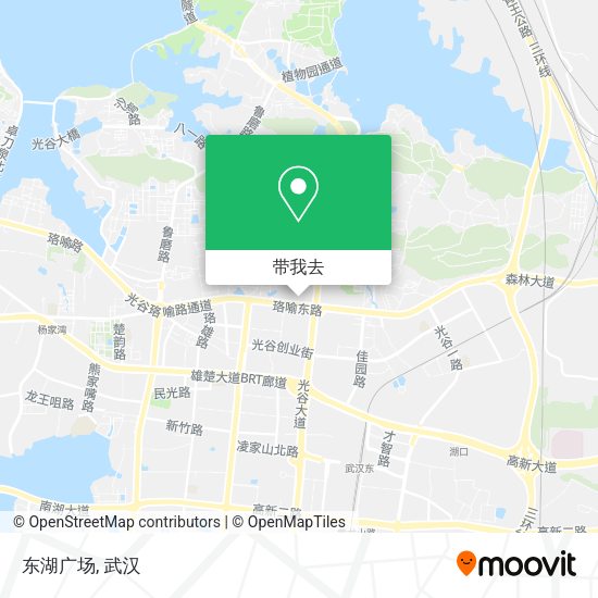 东湖广场地图