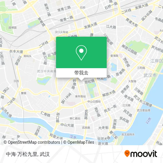 中海·万松九里地图
