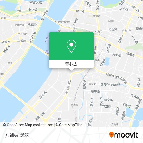八铺街地图