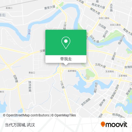 当代万国城地图