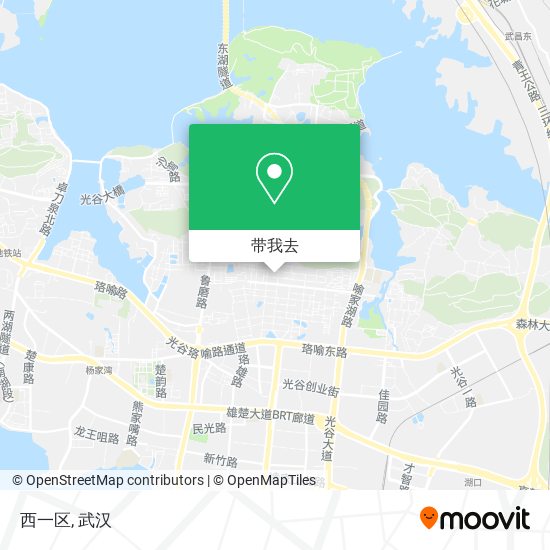 西一区地图