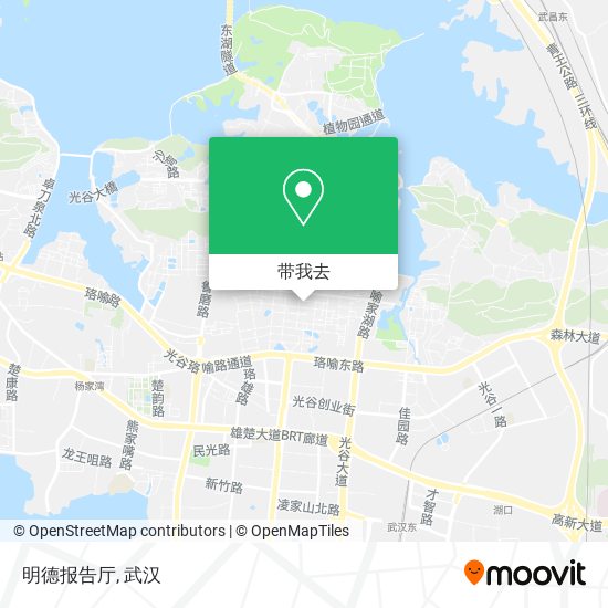明德报告厅地图