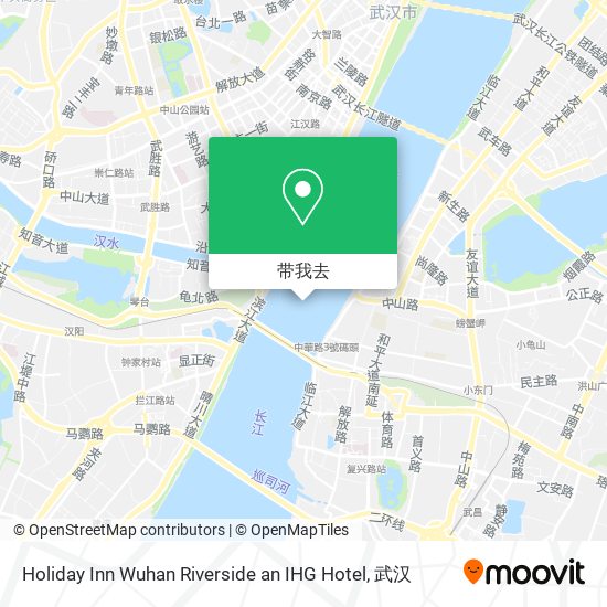 Holiday Inn Wuhan Riverside an IHG Hotel地图