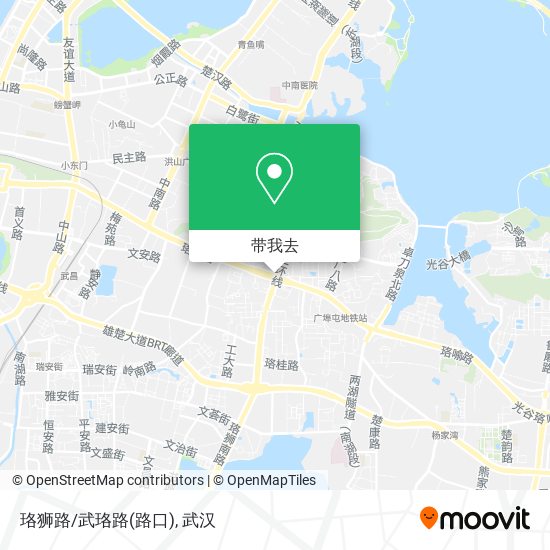 珞狮路/武珞路(路口)地图