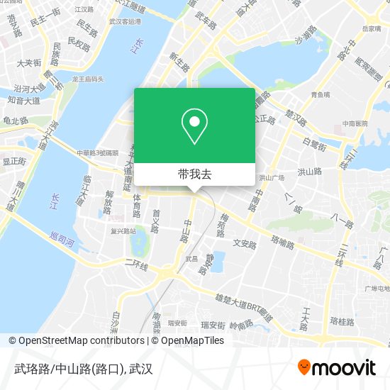 武珞路/中山路(路口)地图