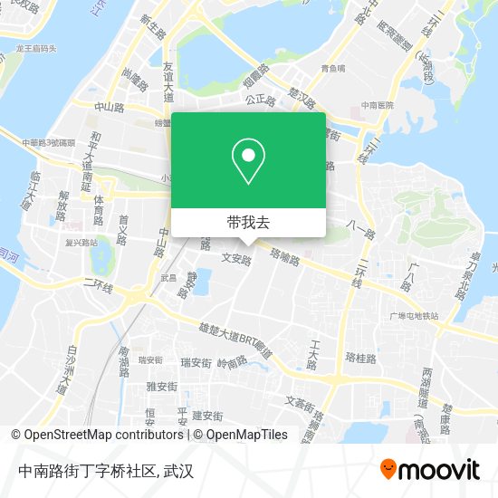 中南路街丁字桥社区地图