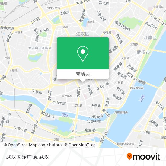 武汉国际广场地图