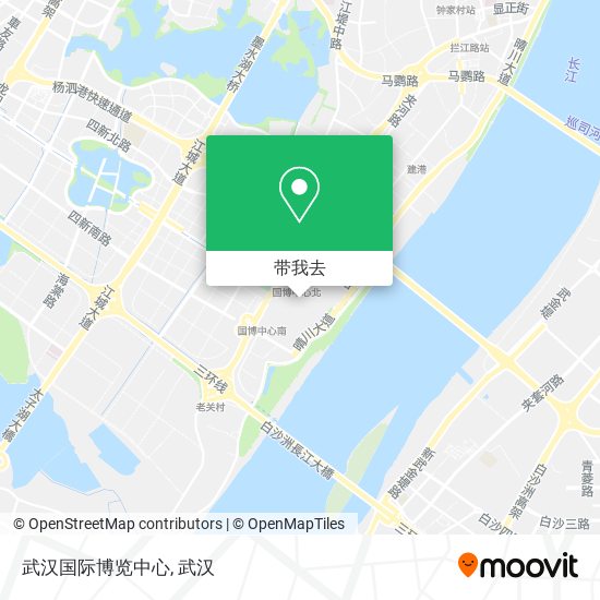 武汉国际博览中心地图