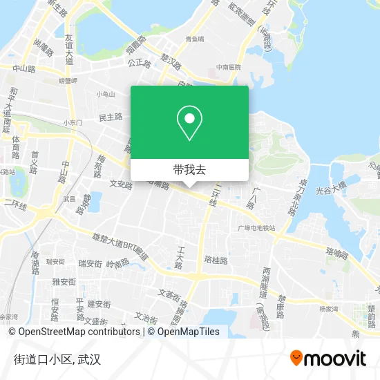 街道口小区地图
