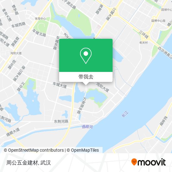 周公五金建材地图