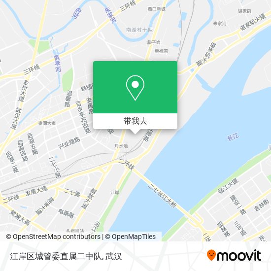 江岸区城管委直属二中队地图