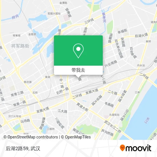 后湖2路59地图