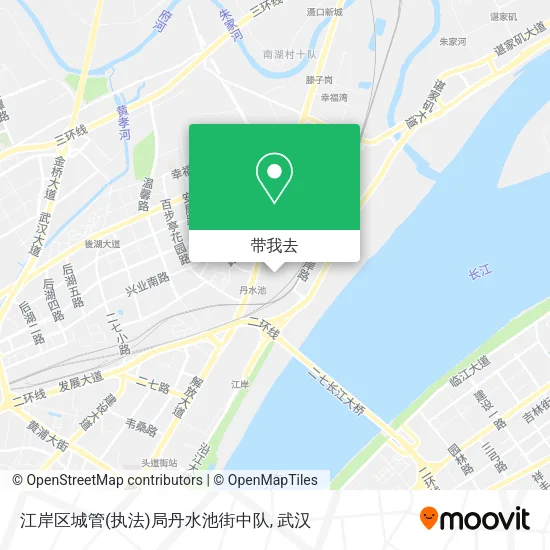 江岸区城管(执法)局丹水池街中队地图