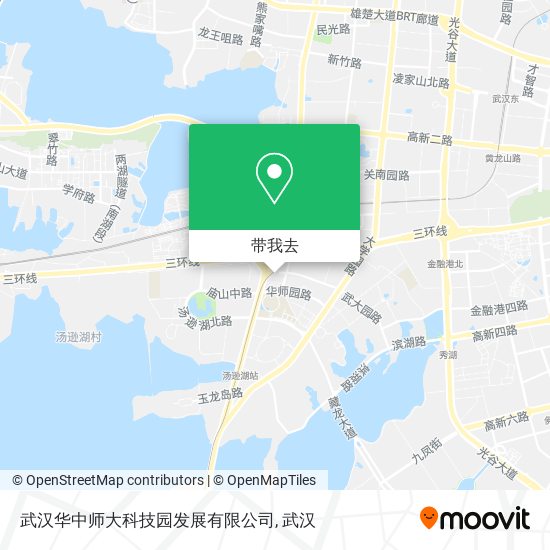 武汉华中师大科技园发展有限公司地图