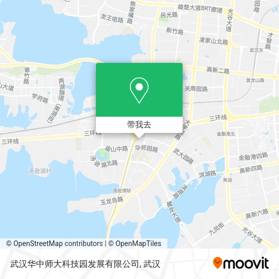 武汉华中师大科技园发展有限公司地图
