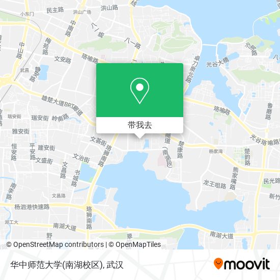 华中师范大学(南湖校区)地图