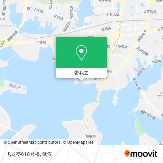 飞龙亭618号楼地图