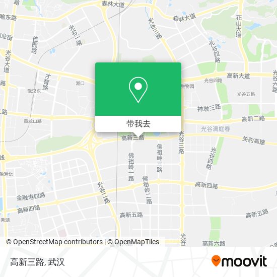 高新三路地图