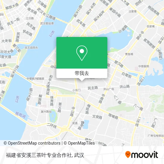 福建省安溪三茶叶专业合作社地图