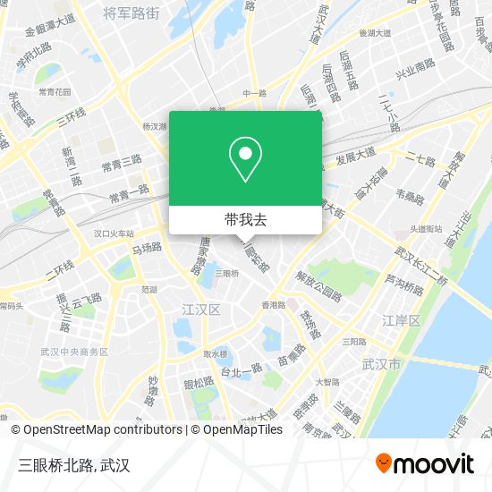 三眼桥北路地图