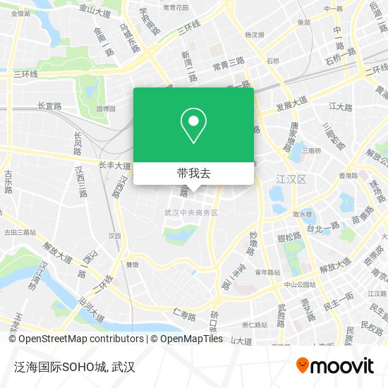 泛海国际SOHO城地图