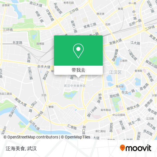 泛海美食地图