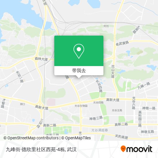 九峰街·德欣里社区西苑-4栋地图