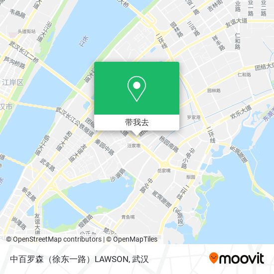 中百罗森（徐东一路）LAWSON地图