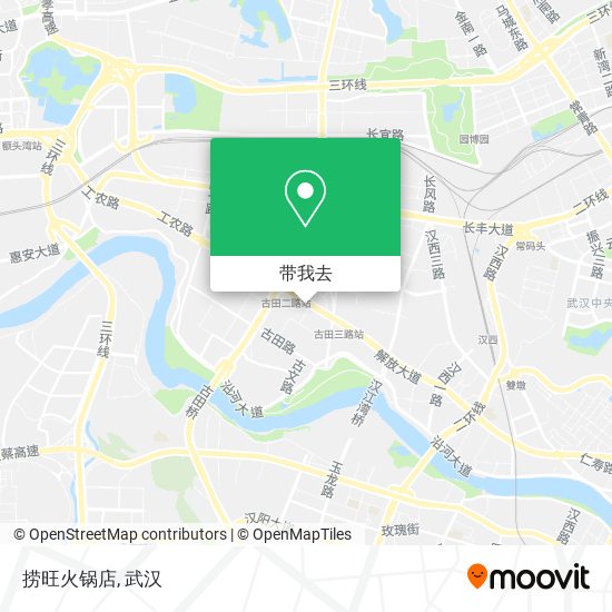 捞旺火锅店地图