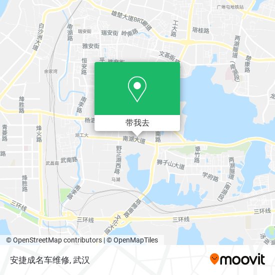 安捷成名车维修地图