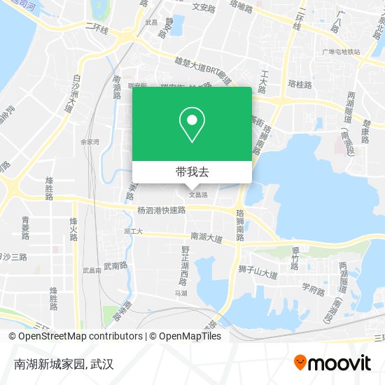 南湖新城家园地图