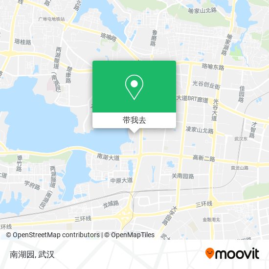 南湖园地图