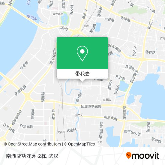 南湖成功花园-2栋地图