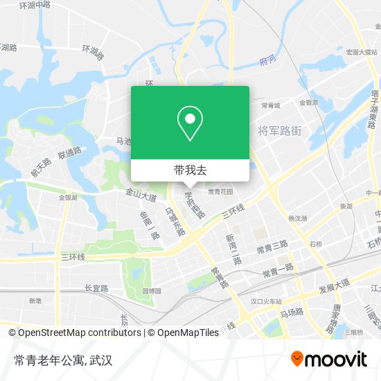 常青老年公寓地图