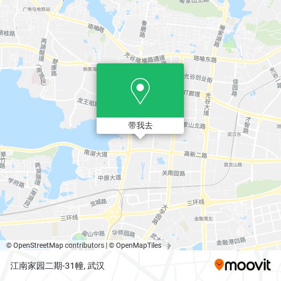 江南家园二期-31幢地图