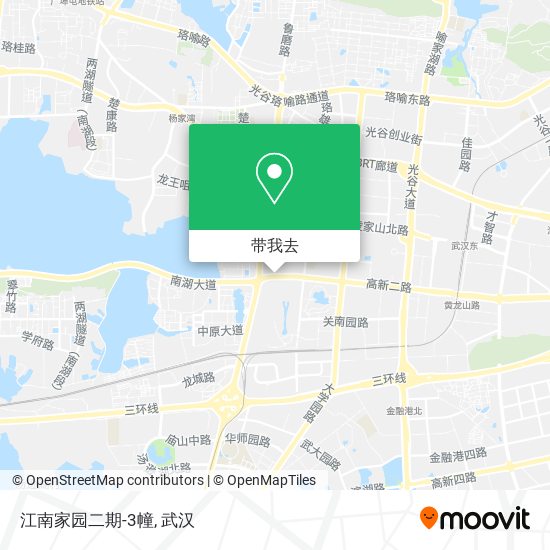 江南家园二期-3幢地图
