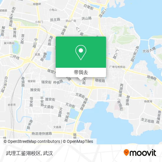 武理工鉴湖校区地图