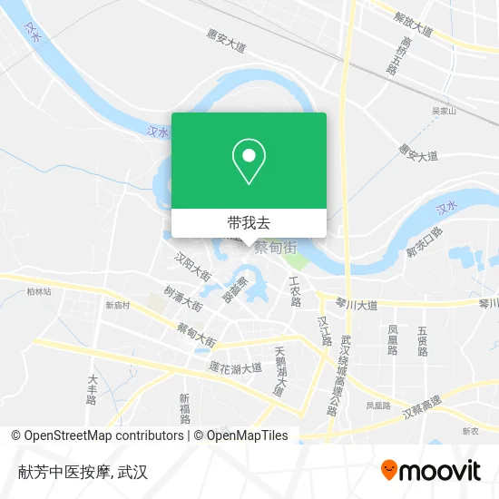 献芳中医按摩地图