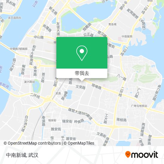 中南新城地图