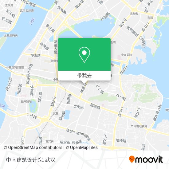 中南建筑设计院地图