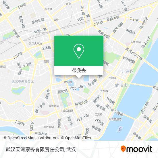 武汉天河票务有限责任公司地图