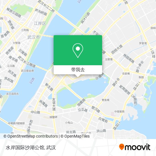 水岸国际沙湖公馆地图