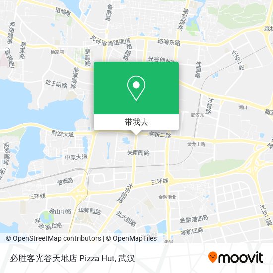 必胜客光谷天地店 Pizza Hut地图