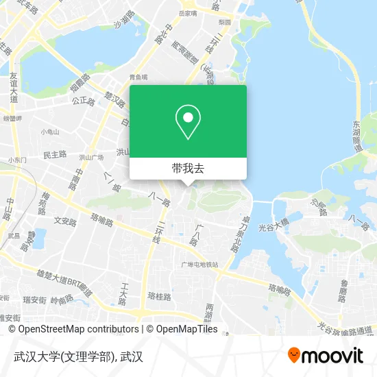 武汉大学(文理学部)地图