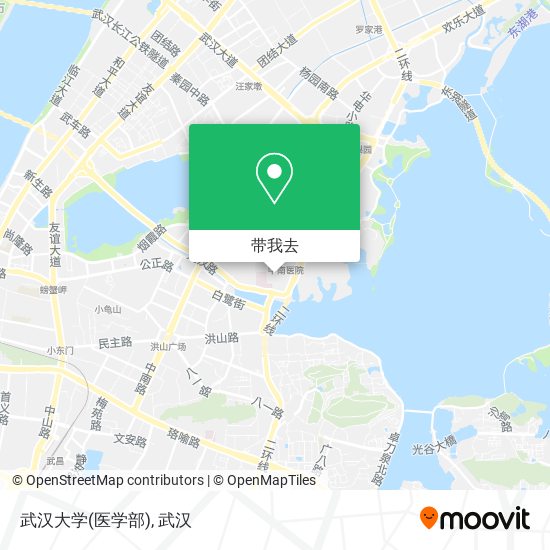 武汉大学(医学部)地图